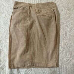 Free People Tan Women's Bermuda Shorts